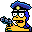 Officer Marge Simpson icon